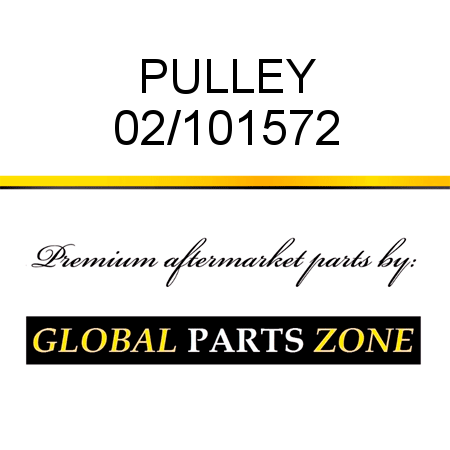 PULLEY 02/101572