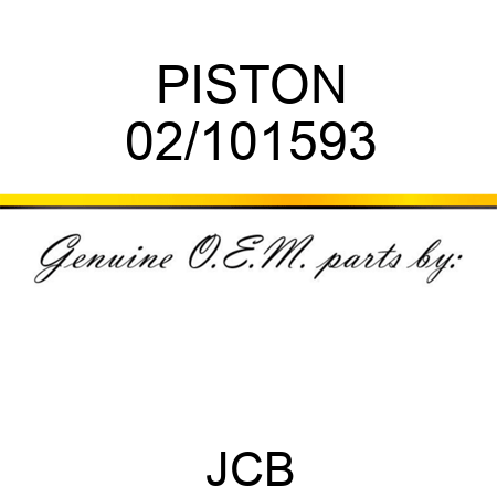 PISTON 02/101593