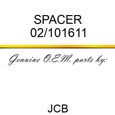 SPACER 02/101611
