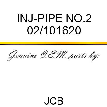 INJ-PIPE NO.2 02/101620