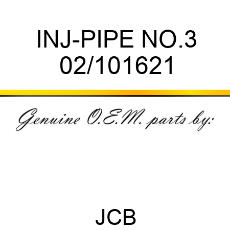 INJ-PIPE NO.3 02/101621