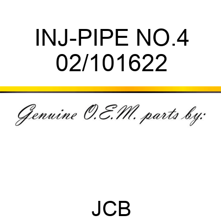 INJ-PIPE NO.4 02/101622