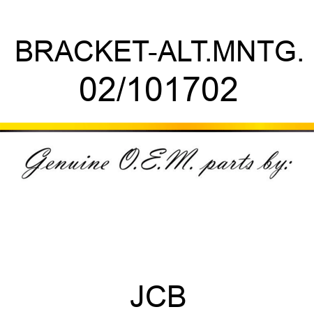 BRACKET-ALT.MNTG. 02/101702