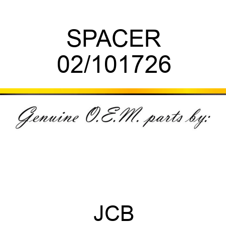 SPACER 02/101726