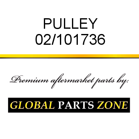 PULLEY 02/101736