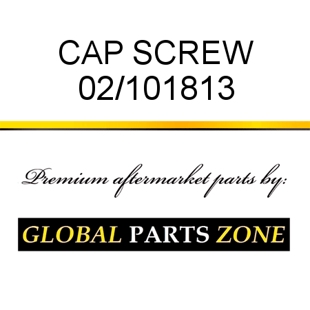 CAP SCREW 02/101813