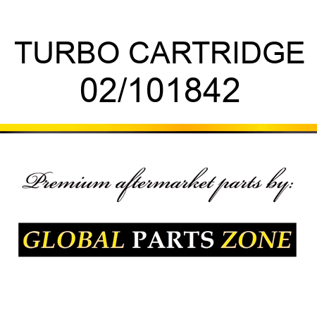 TURBO CARTRIDGE 02/101842