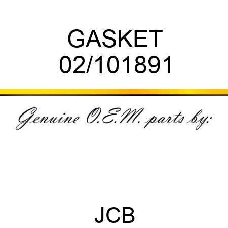 GASKET 02/101891