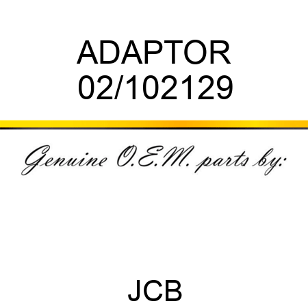 ADAPTOR 02/102129