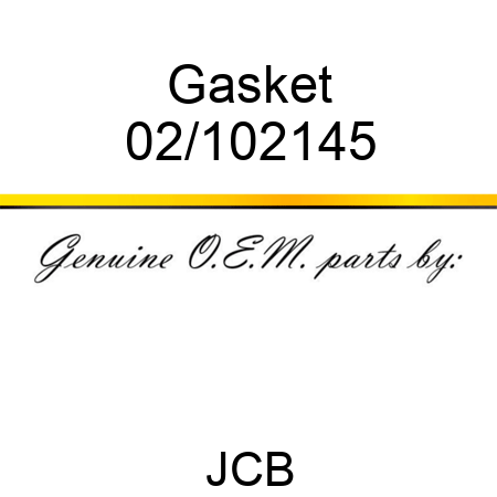 Gasket 02/102145