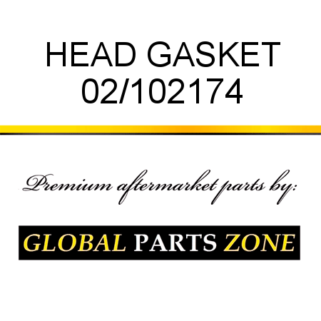 HEAD GASKET 02/102174