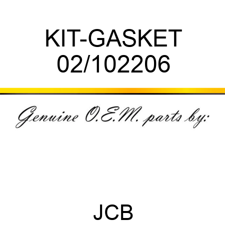 KIT-GASKET 02/102206