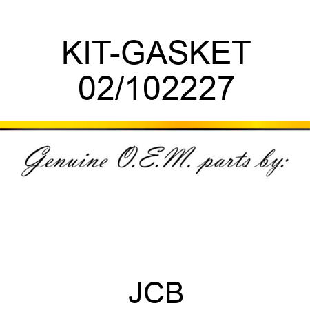 KIT-GASKET 02/102227