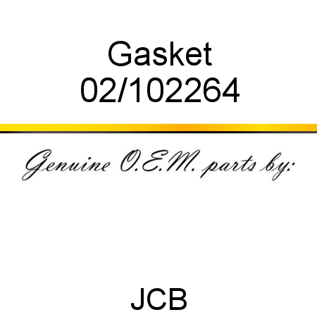 Gasket 02/102264