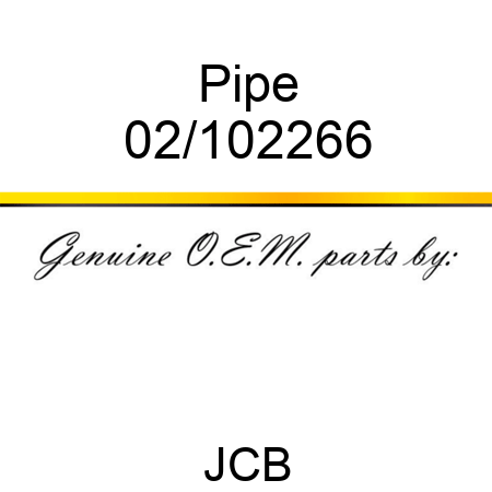 Pipe 02/102266