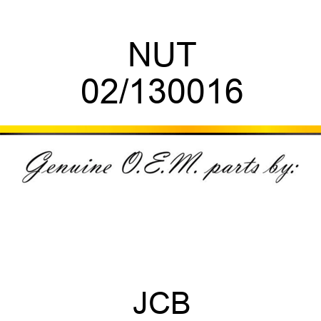 NUT 02/130016