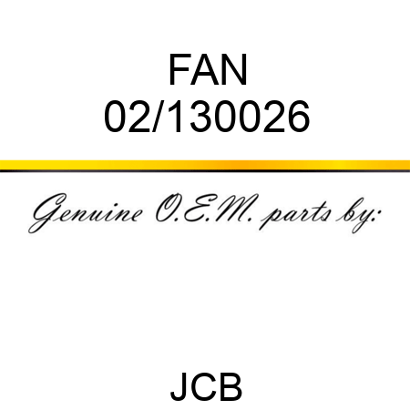 FAN 02/130026