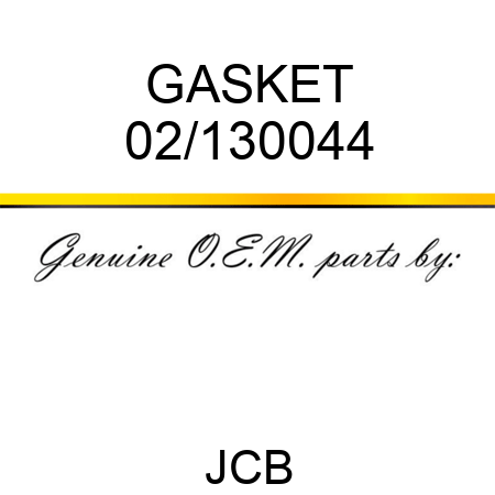 GASKET 02/130044