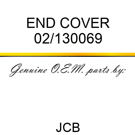 END COVER 02/130069