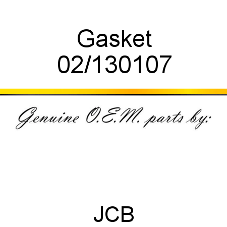 Gasket 02/130107