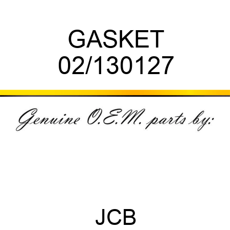 GASKET 02/130127