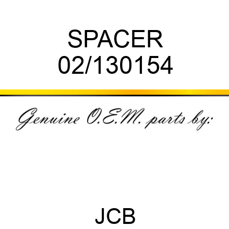 SPACER 02/130154