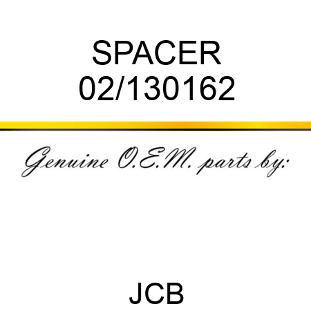 SPACER 02/130162