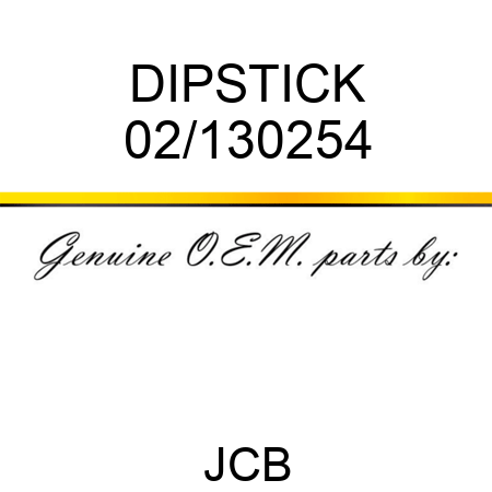 DIPSTICK 02/130254