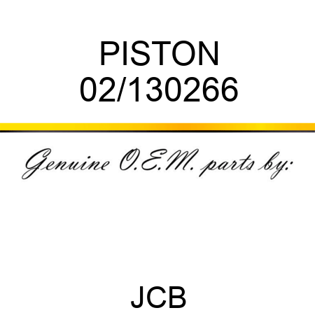 PISTON 02/130266