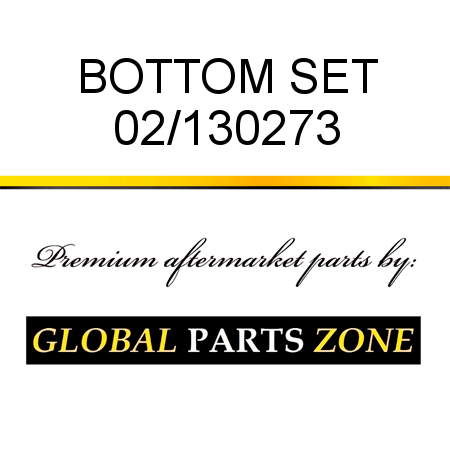 BOTTOM SET 02/130273