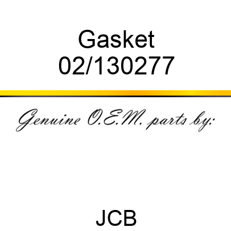 Gasket 02/130277