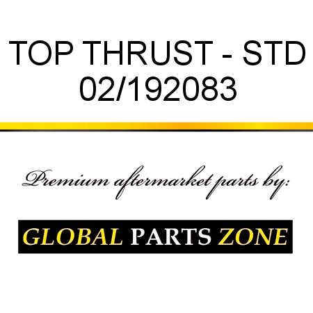 TOP THRUST - STD 02/192083