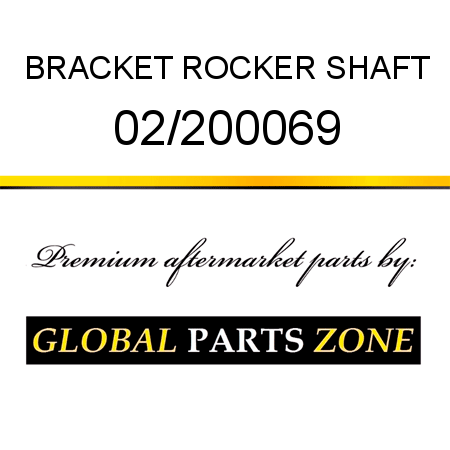 BRACKET ROCKER SHAFT 02/200069