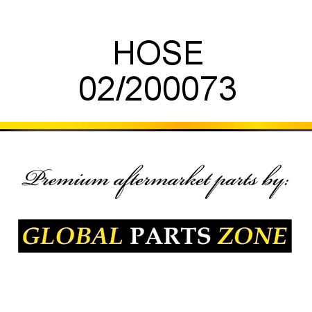 HOSE 02/200073