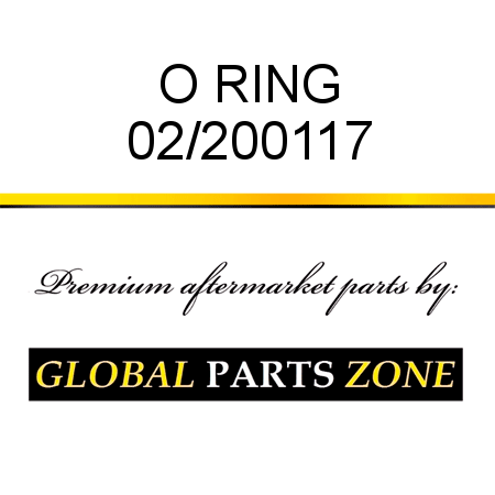 O RING 02/200117