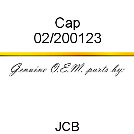 Cap 02/200123