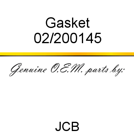 Gasket 02/200145