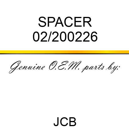 SPACER 02/200226