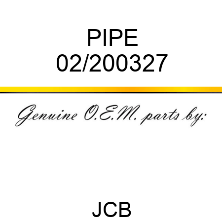 PIPE 02/200327