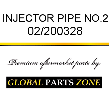 INJECTOR PIPE NO.2 02/200328