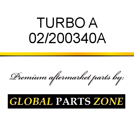 TURBO A 02/200340A