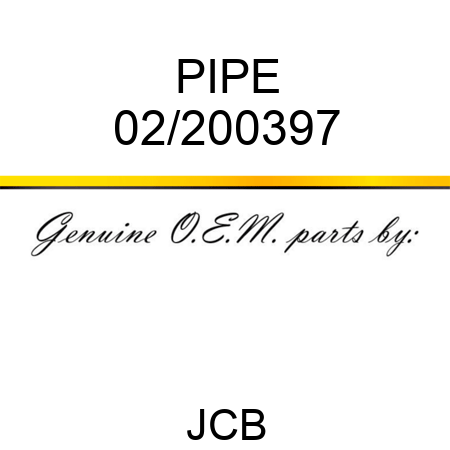 PIPE 02/200397