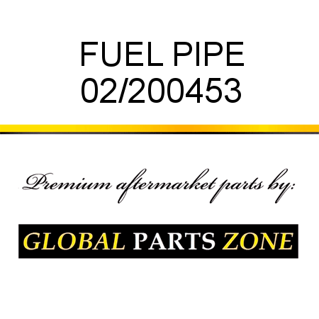 FUEL PIPE 02/200453