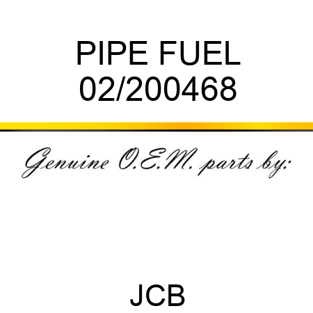 PIPE FUEL 02/200468