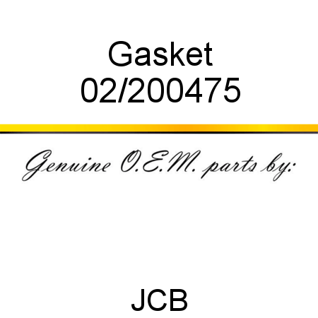 Gasket 02/200475