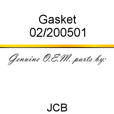 Gasket 02/200501