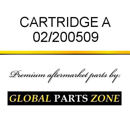 CARTRIDGE A 02/200509