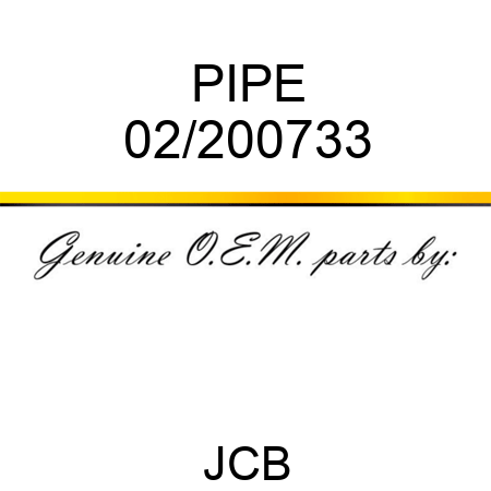 PIPE 02/200733