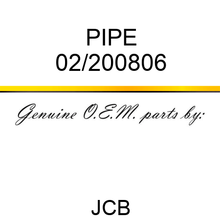 PIPE 02/200806