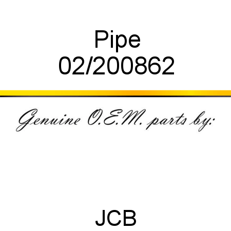 Pipe 02/200862